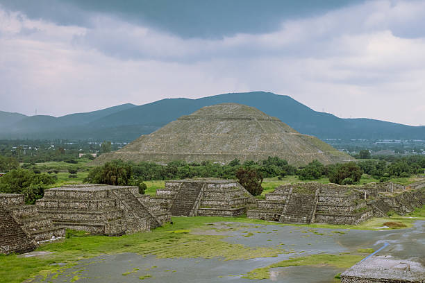 Teotihuacan archaeological site in Mexico