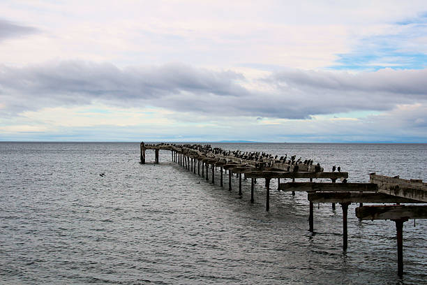 Old abandoned pier \