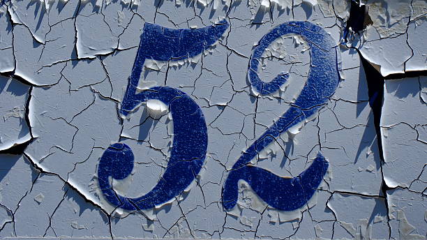 istock House number plate 52 close-up 2230335233