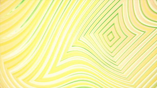 Yellow-green gradient background with diamond-shaped lines in motion. Suitable for branding, elegant design and complex graphic projects.