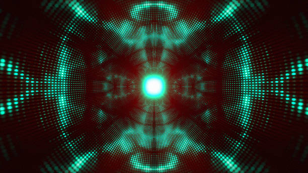 istock Abstract 3d portal. Space tunnel or wormhole. Digital background 2230338294