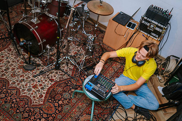 istock Setting my equipment before a rehearsal 2230339588