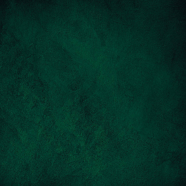 Black dark green blue emerald teal viridian texture background. Painted concrete wall surface. Grunge rough uneven plaster scratched damaged. Close-up. Design. Template. Blank.
