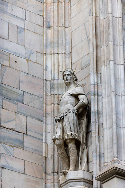 istock Details of the Milan cathedral external 2230345528