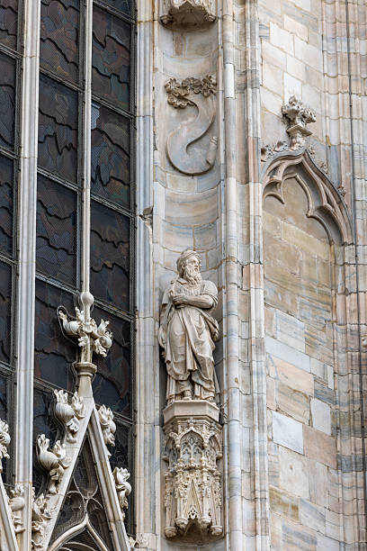 istock Details of the Milan cathedral external 2230345652