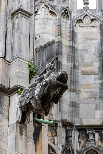istock Details of the Milan cathedral external 2230346476
