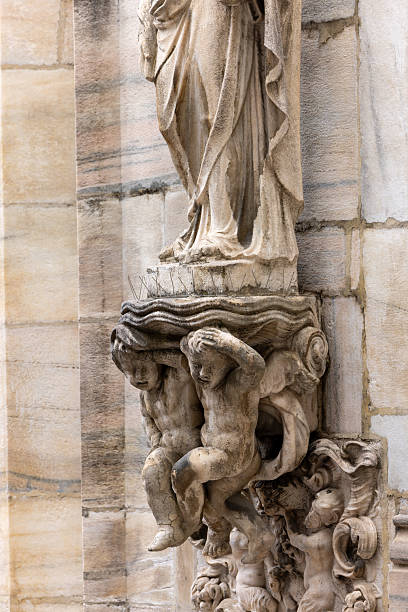istock Details of the Milan cathedral external 2230347215