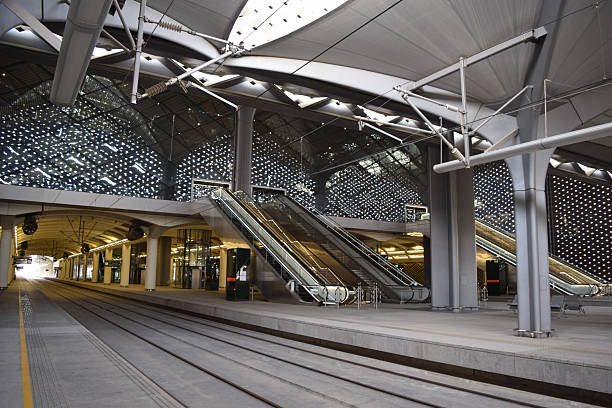 istock Platform of Haramain High Speed Rail (Al-Sulimaniyah Jeddah Station), Saudi Arabia 2230351408