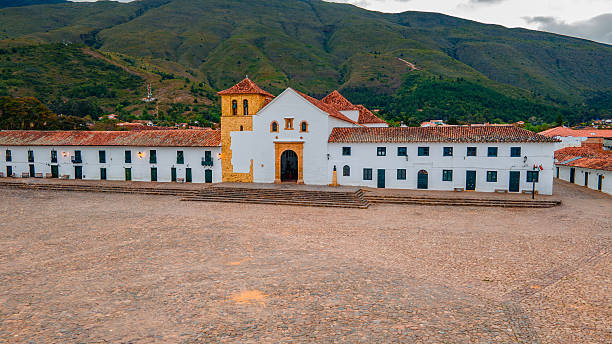 istock Historical Architecture in Villa de Leyva, Colombia 2230353105