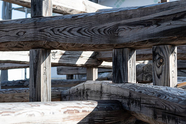 istock Renovating an old house while leaving the beams and pillars intact 2230355048