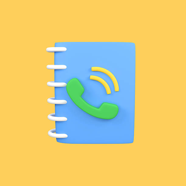 istock Phone contact isolated 3d render icon illustration 2230362791
