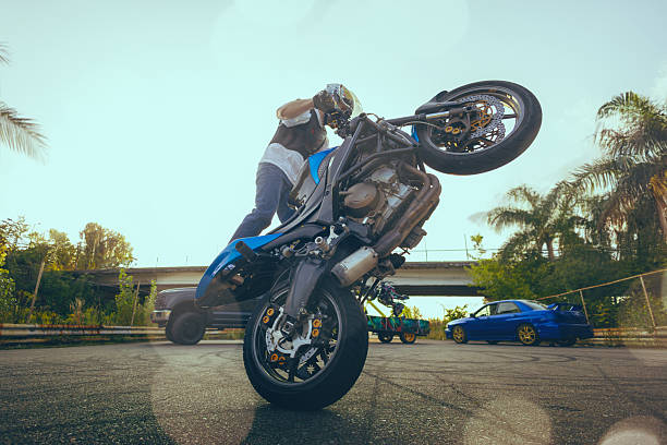 Moto stunt.