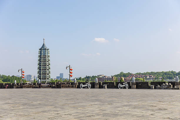 istock Stone-made open space and buildings 2230378494