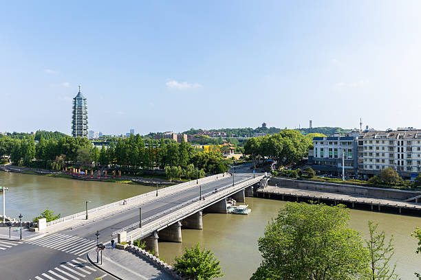 istock High angle view of city skyline 2230378617