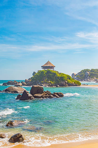 istock Tropical Island View in Tayrona Park 2230385036