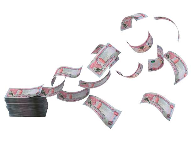 istock UAE dirham falling money finance crisis 2230391935