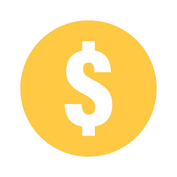 istock Gold dollar coin flat icon, symbolizing wealth and profit. Dollar coin represents saving and investment. Dollar coin is perfect for finance and business design projects 2230392468