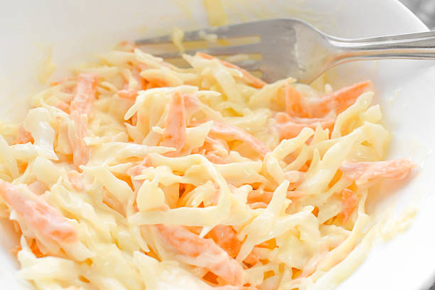istock Coleslaw salad with carrot and cabbage. 2230395952