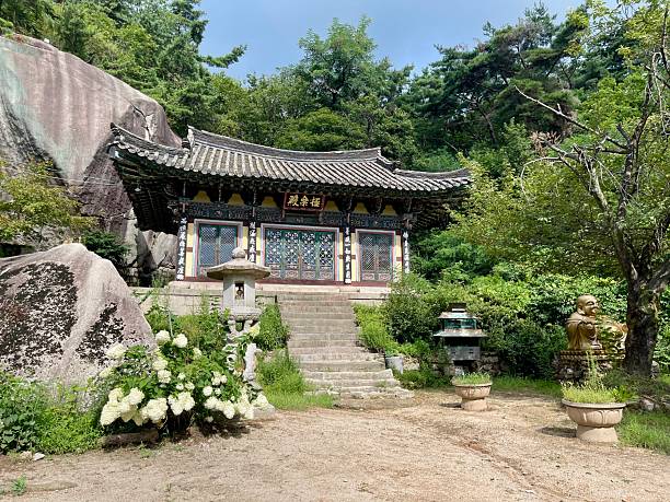 istock Buddhist Temple Pavilion in Seoul 2230401253