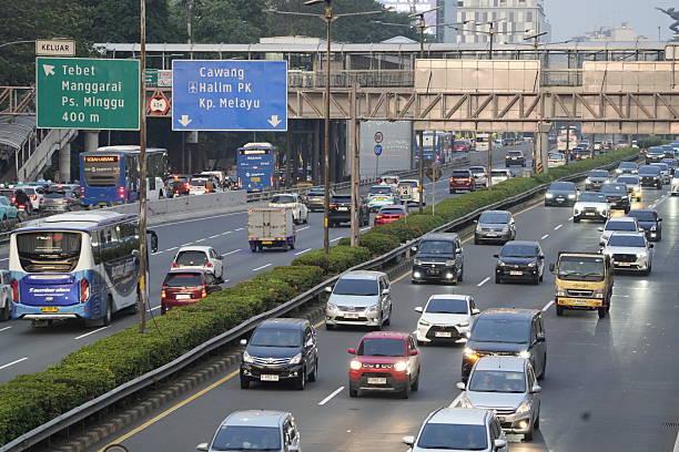 istock view of traffic jam with crowded vehicles 2230412184