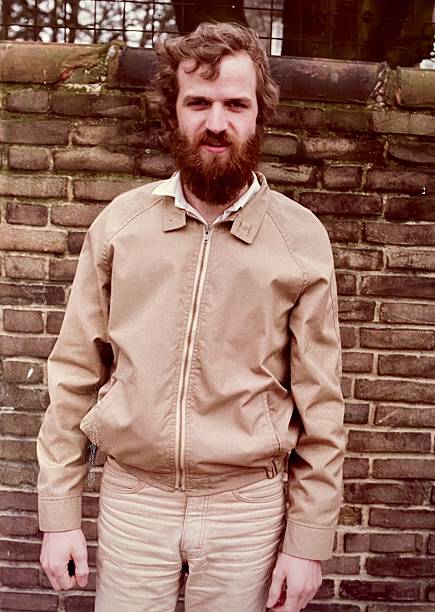 Young man, posing  back in the Seventies.