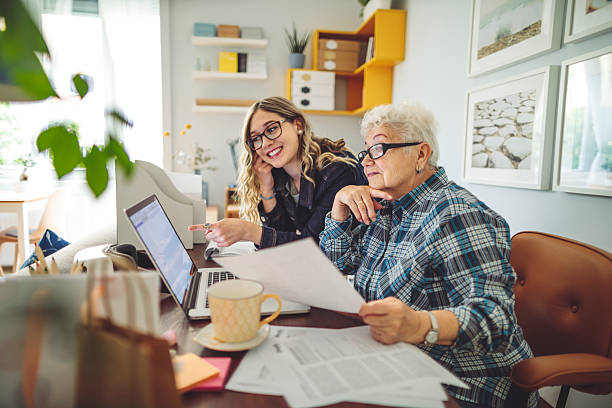 istock Grandmother spending time with her granddaughter 2230424299