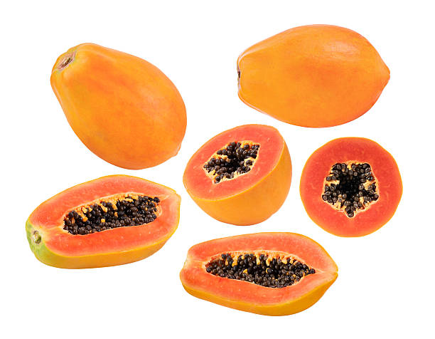 istock papaya isolated on white background 2230431086