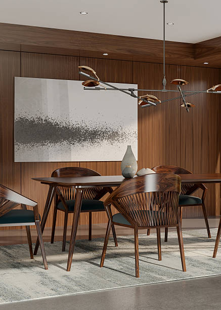istock Large luxury modern bright interiors Living room mockup illustration 3D rendering image 2230459743