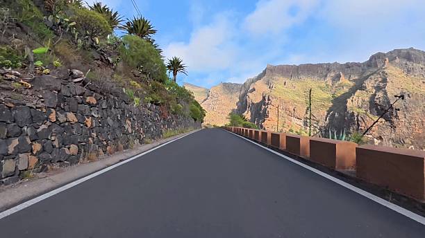 istock A Beautiful and Scenic Coastal Road which features Stunning and Dramatic Landscapes Surrounding You 2230479906