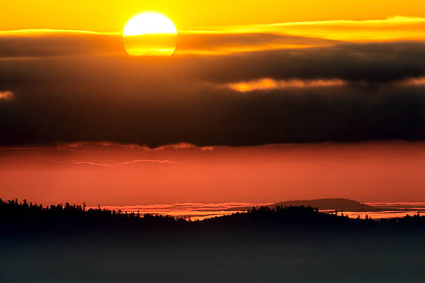 Saanich Peninsula on Vancouver Island, British Columbia