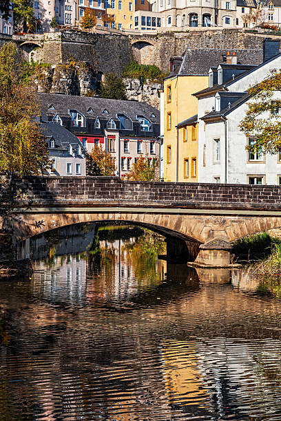 istock Luxembourg Old Town (Grund, Ville Basse) and Alzette River 2230496032