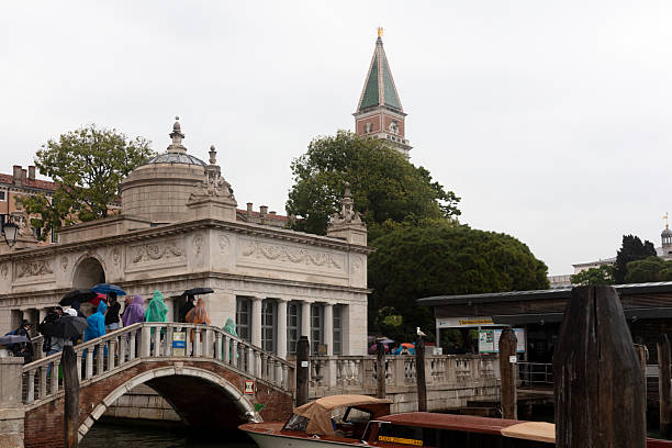 Grand canal side buidings in Venice, Italy