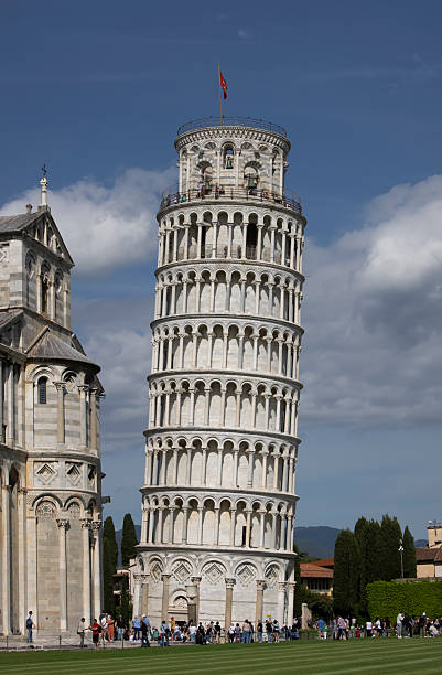 Italy. Pisa. Torre Pendente di Pisa, Leaning Tower of Pisa.