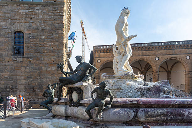 Fountain of Neptune in Florence
