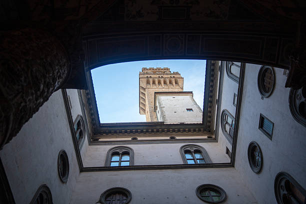 Palazzo Vecchio on Signoria square in Florence, Italy
