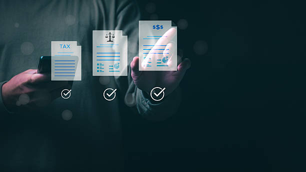 istock Workflow concept for managing documents related to employment and related regulations, including payroll, job applications, and online hiring. 2230510496
