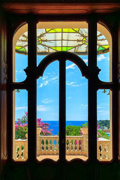 Santa Margherita Ligure sea from window