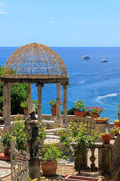 Santa Margherita Ligure, Italian sea town from window