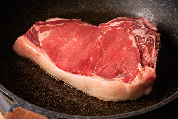 Cooking T-bone steak at home