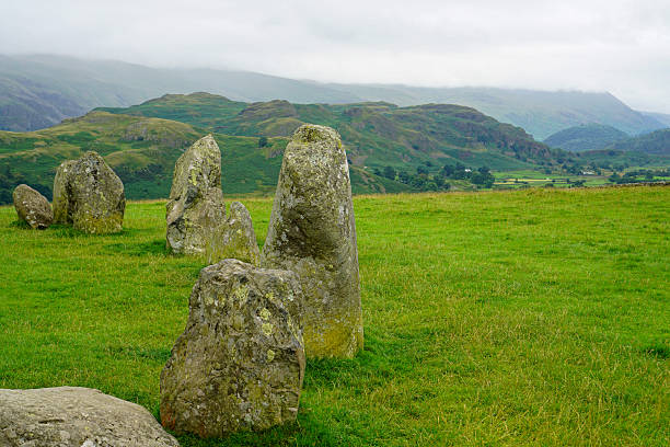 Castlerigg stone circle in the Lake District of Cumbria is approximately 4500 years old