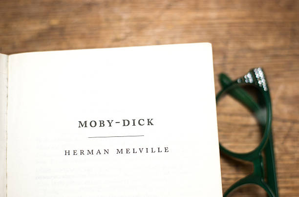 istock Open Book, Title Page: Moby Dick by Herman Melville 2230518642