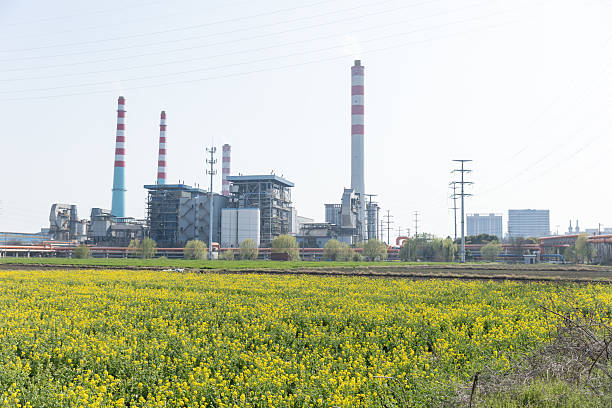 istock Chemical plant in the field 2230532378