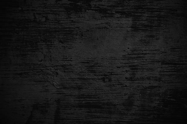 Plain blank empty textured painted wood textured black background like old  faded antique retro style rustic blackboard.