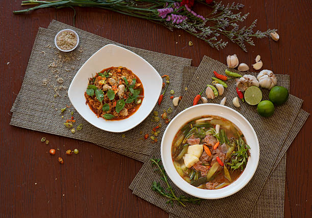 istock Vietnamese  Spicy Beef Curry and Chicken Feet Soup 2230550631