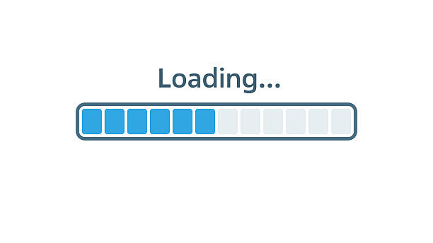stockillustraties, clipart, cartoons en iconen met loading bar color icon - downloaden
