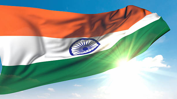 Brick wall textured bordered grunge Indian tricolour rustic messy horizontal rough bright vibrant backgrounds with three solid uneven spray painted bands in orange saffron, white and green colors as in Indian Irish Niger Ireland Ivory Coast National Flag These colors are in the flag of India, Niger and also of Ireland and Côte d'Ivoire (Ivory Coast) country. Can be used for national festivals, events, national teams related backdrops of these countries like Republic Day, Independence Day celebrations.