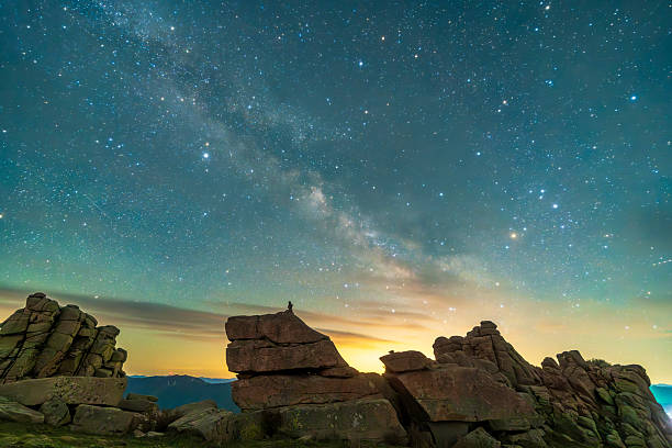 istock The mountain is under the Milky Way 2230565624