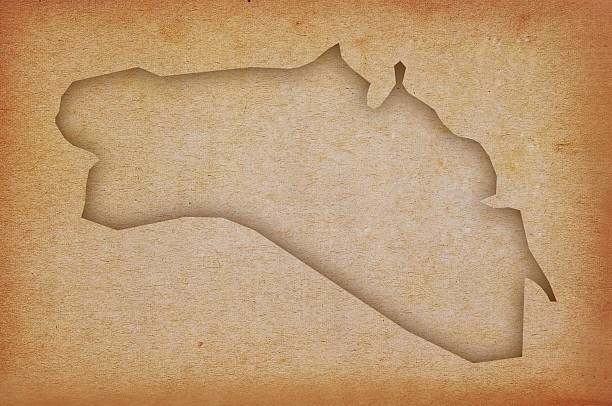 istock Map of Menorca on grunge paper 2230574926