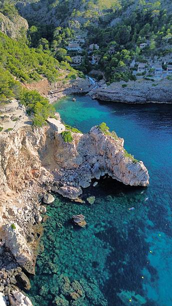 istock Cala Deia Cove Aerial View, Mallorca, Spain 2230588922