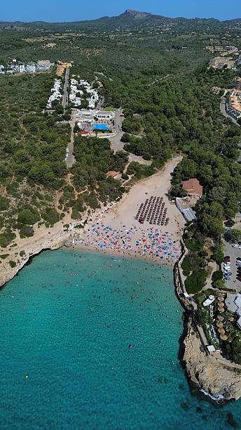 istock Cala Domingos Beach Aerial View, Mallorca, Spain 2230589006